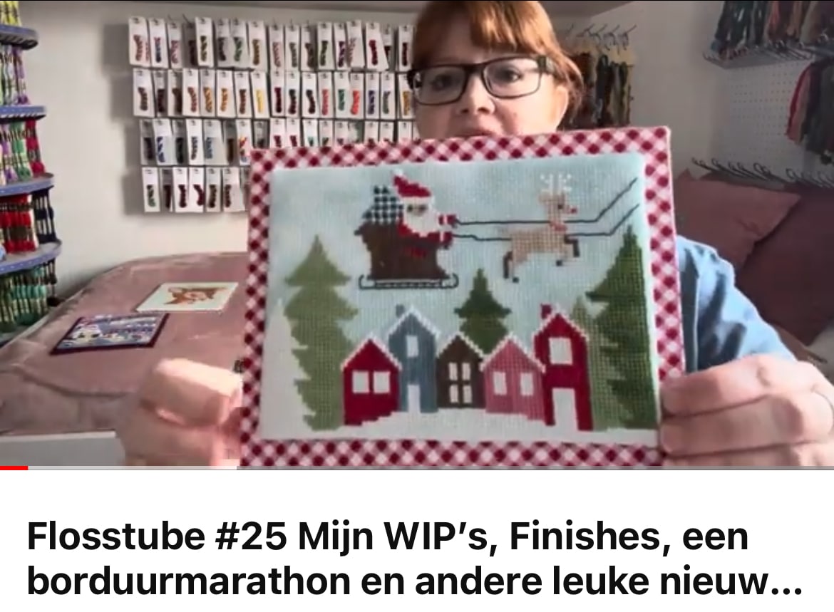 Flosstube 25 Mijn Wip S Finishes Een Borduurmarathon En Andere Leuke
