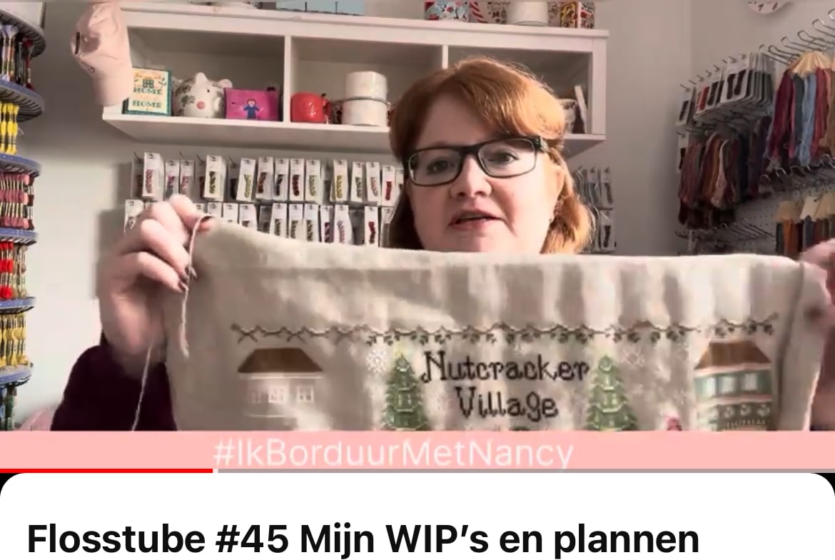 Flosstube 45 Mijn Wip S En Plannen Ik Borduur Nl Dé Specialist In